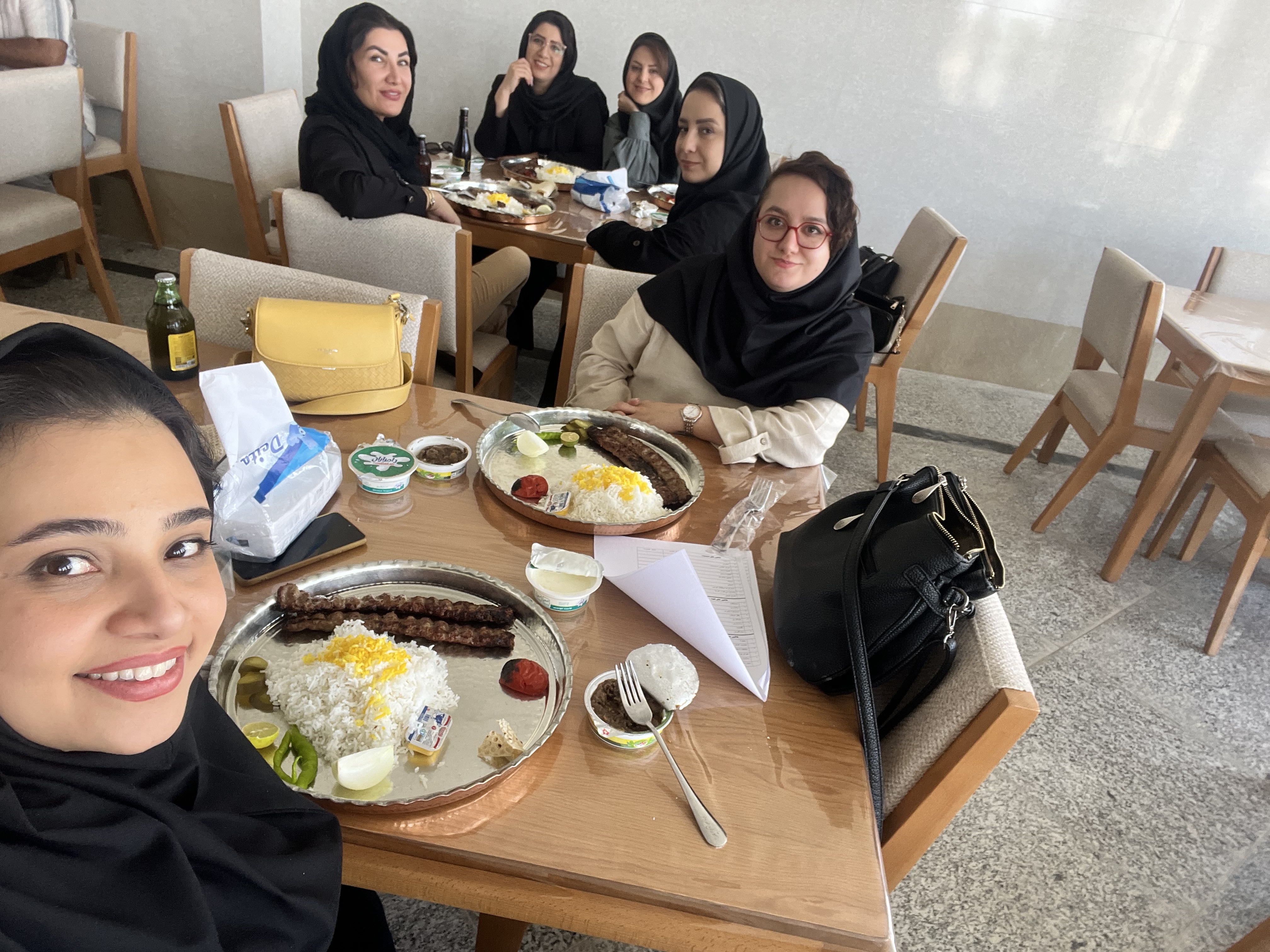 مشاوران حاضر در غربالگری صائین قلعه